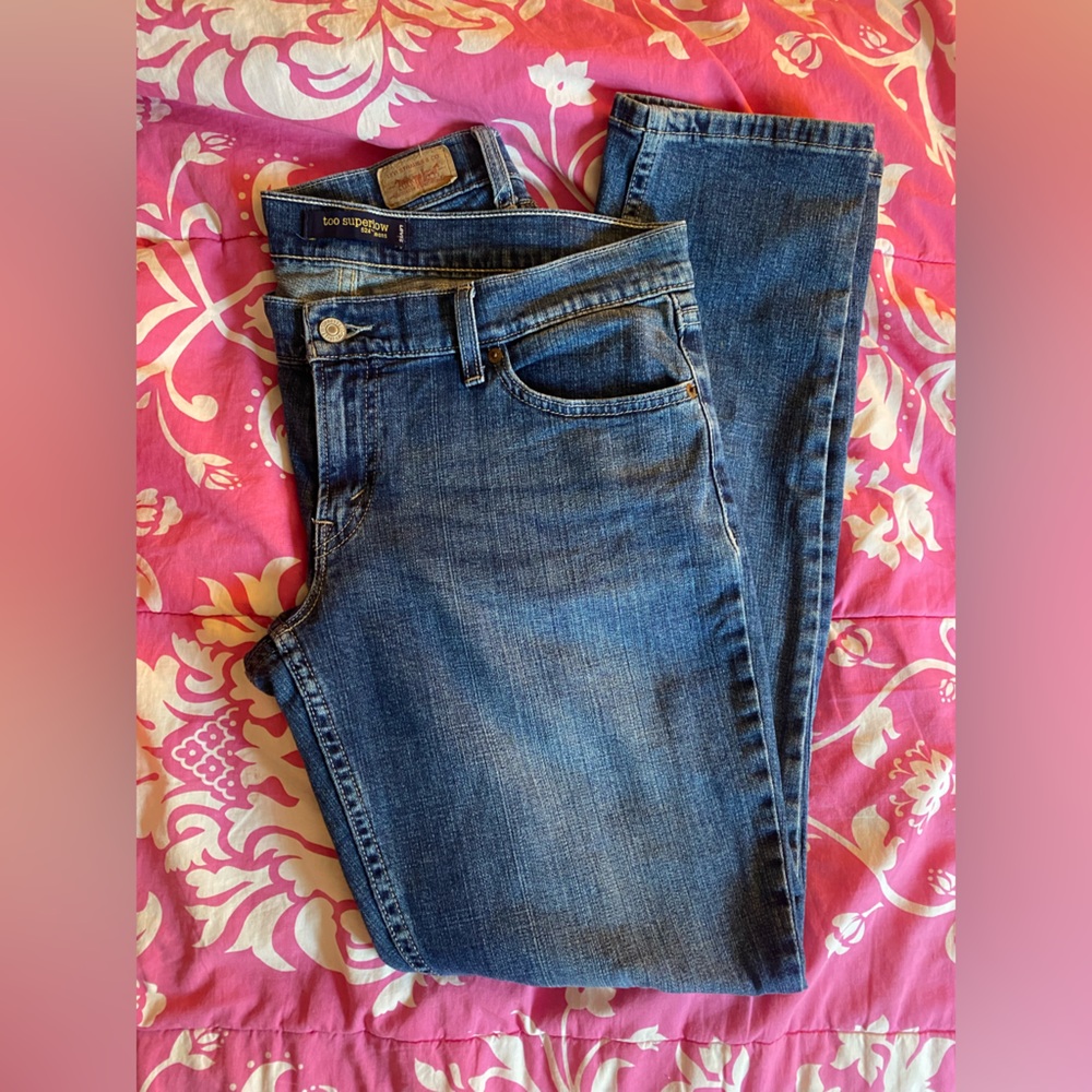 Levi Strauss & Co Too super low denim jeans 13m women’s Levi’s